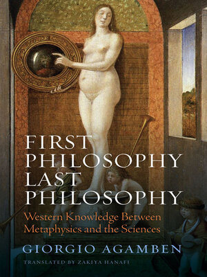 cover image of First Philosophy Last Philosophy